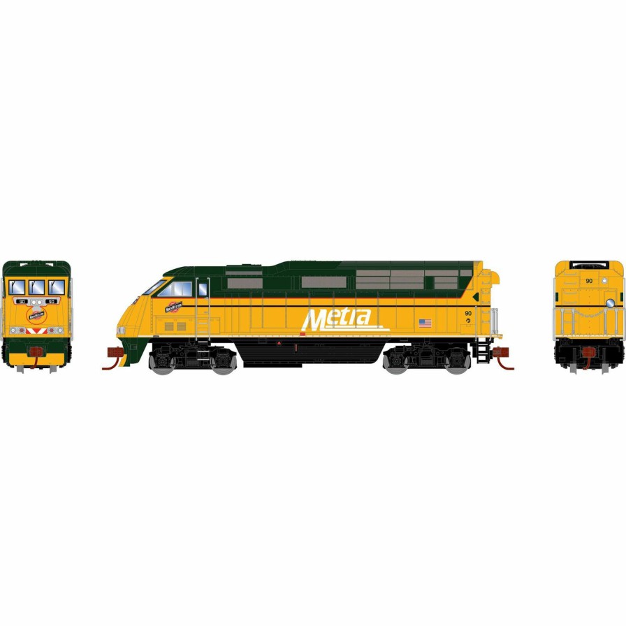 Locomotives * | Athearn N F59Phi With Dcc & Sound, Metx #90