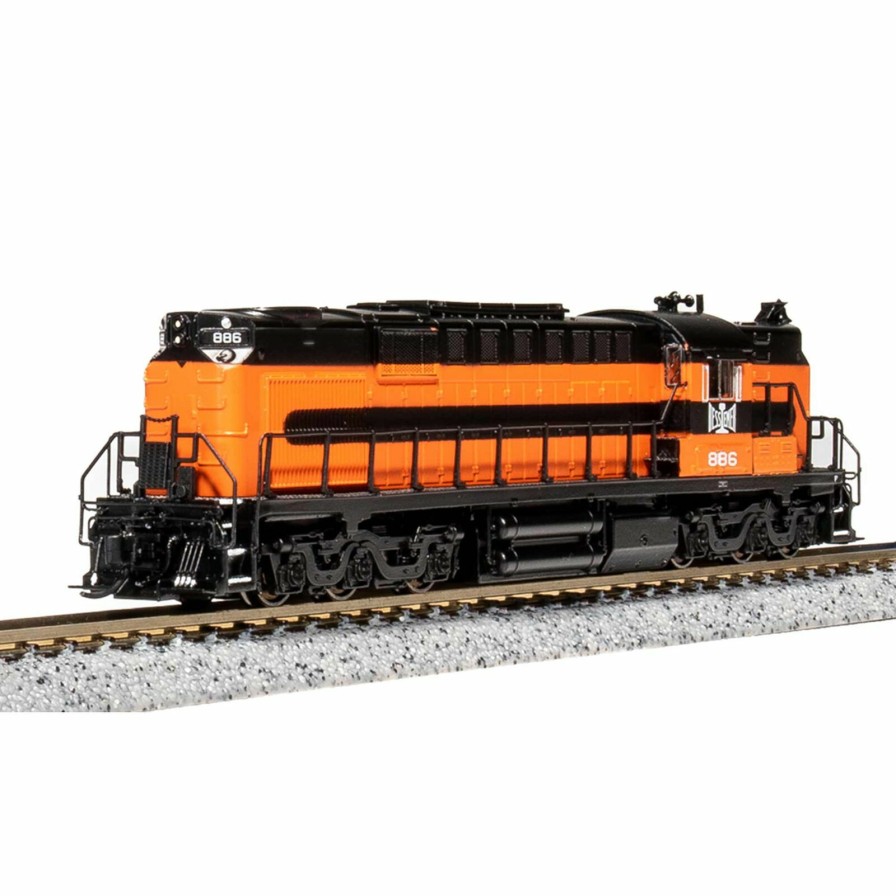 Locomotives * | Broadway Limited Imports N Alco Rsd-15 Locomotive, Orange/Black, Paragon4, B&Le#885