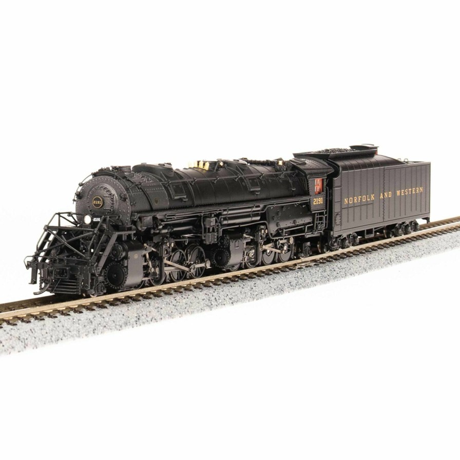 Locomotives * | Broadway Limited Imports N 2-8-8-2 Y6B Locomotive, 22I With Tender, Paragon 4, N&W #2200