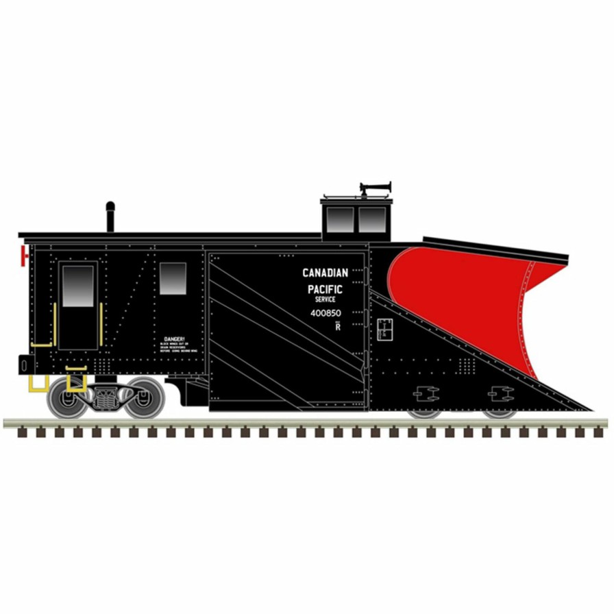 Locomotives * | Atlas Model Railroad N Russell Snow Plow Canadian Pacific 400850