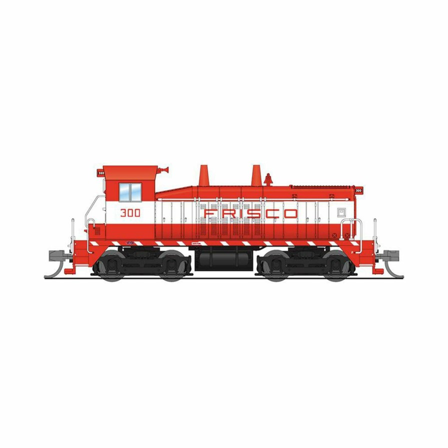 Locomotives * | Broadway Limited Imports N Emd Sw7 Locomotive, Slsf 304, Red & White, Paragon4