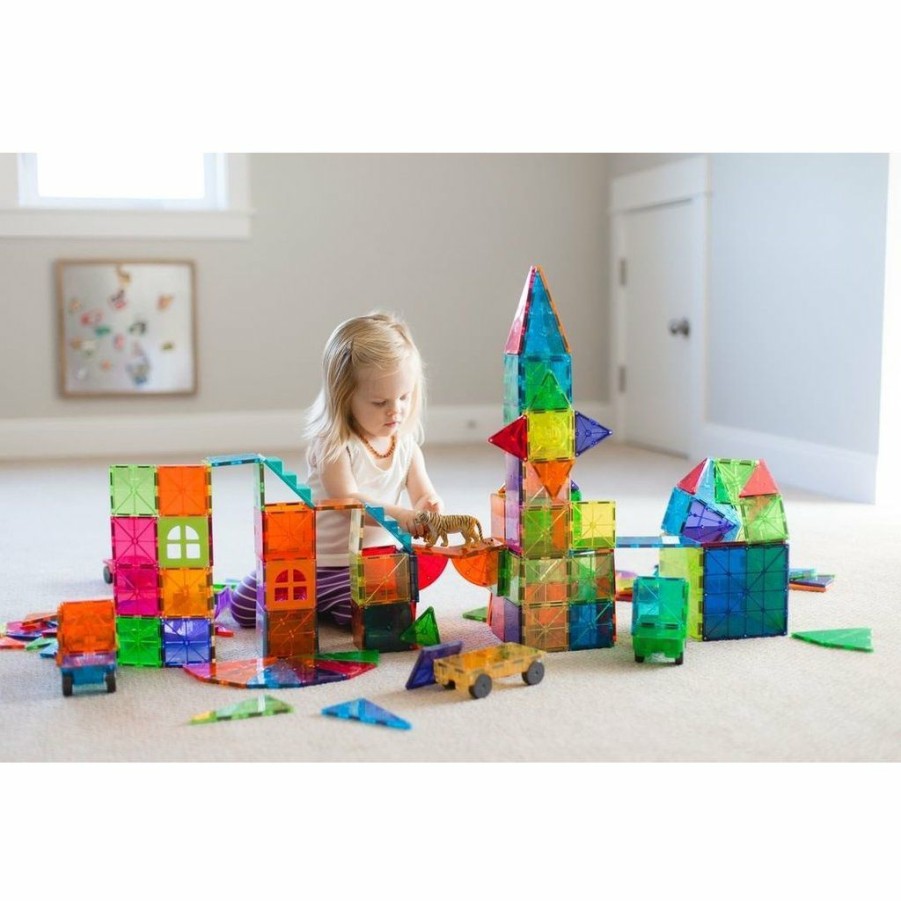 Young Builders * | Valtech! Co Magna-Tiles Metropolis 110 Pc Set