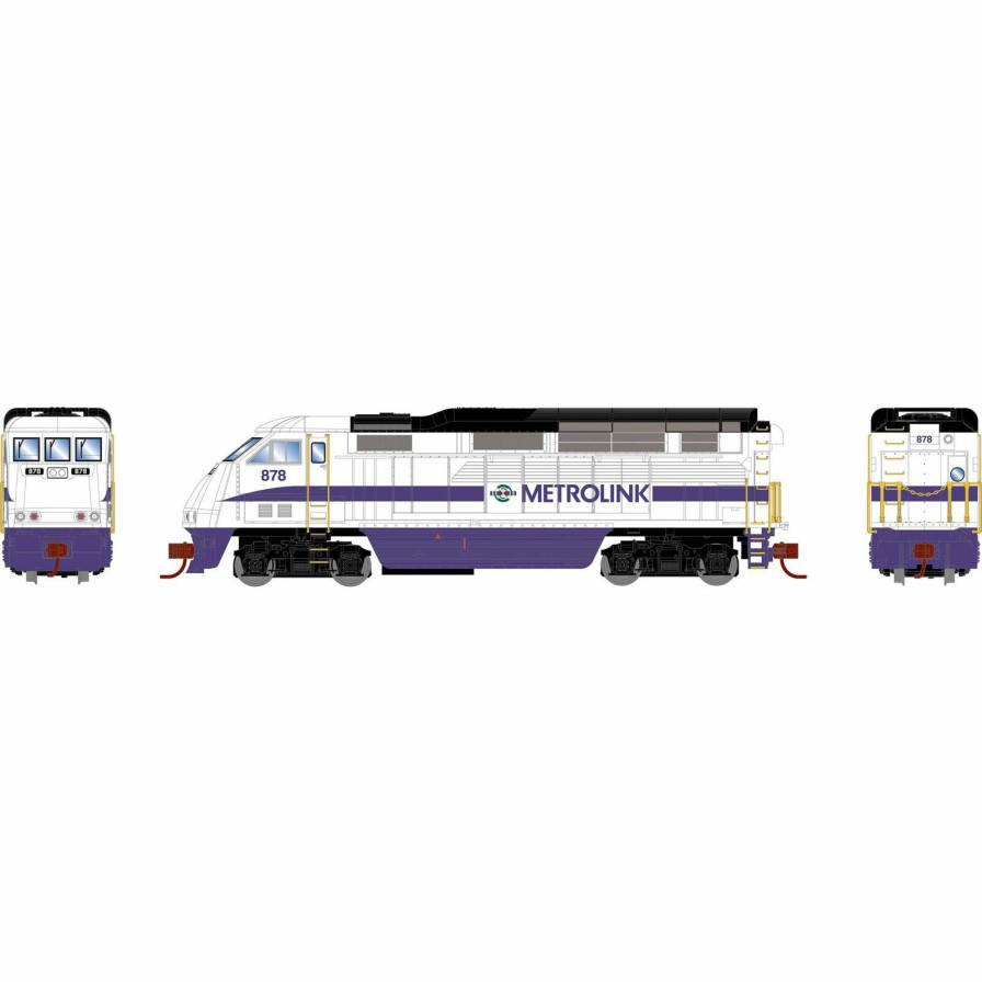 Locomotives * | Athearn N F59Phi With Dcc & Sound, Scax #878