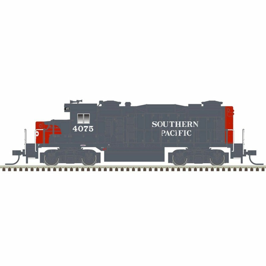 Locomotives * | Atlas Model Railroad N Gp-20 With Dcc & Sound Sp Gray/Scarlet #4063