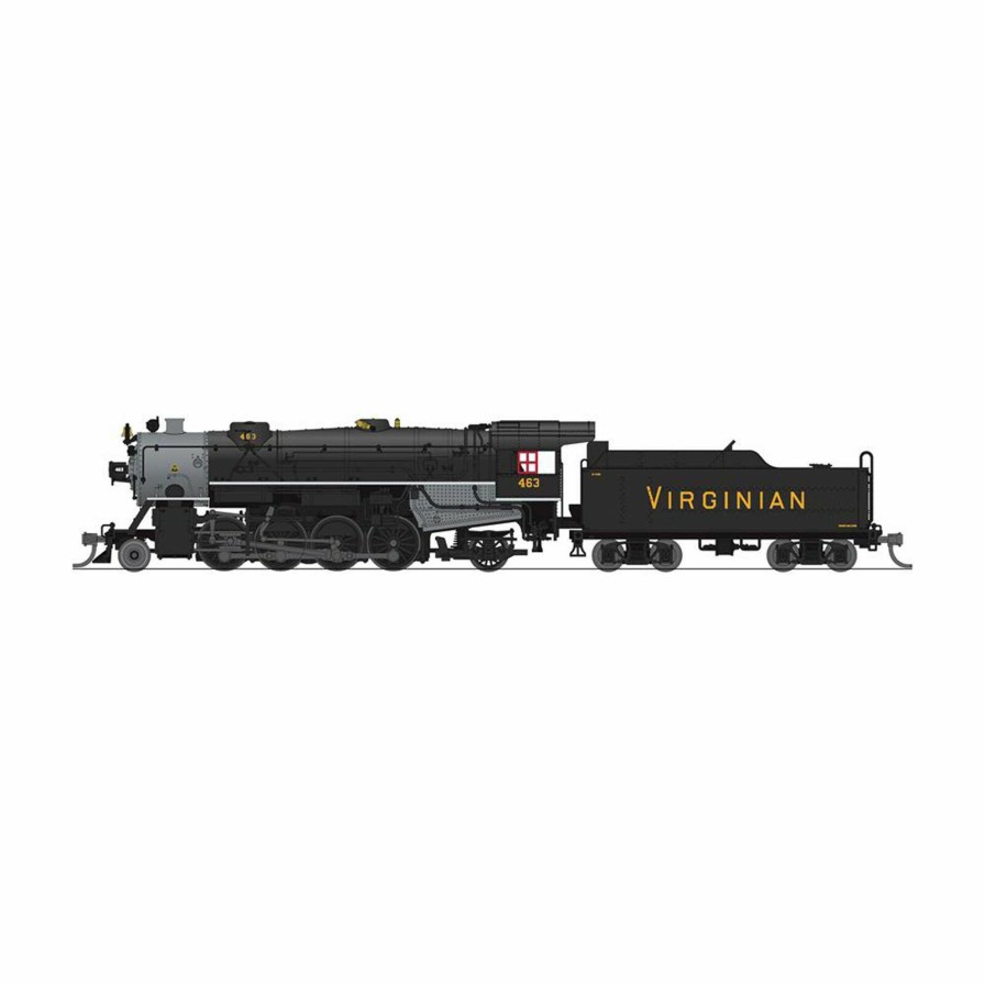 Locomotives * | Broadway Limited Imports N Usra Heavy Mikado 2-8-0 Steam Locomotive, Vgn 463, Paragon4