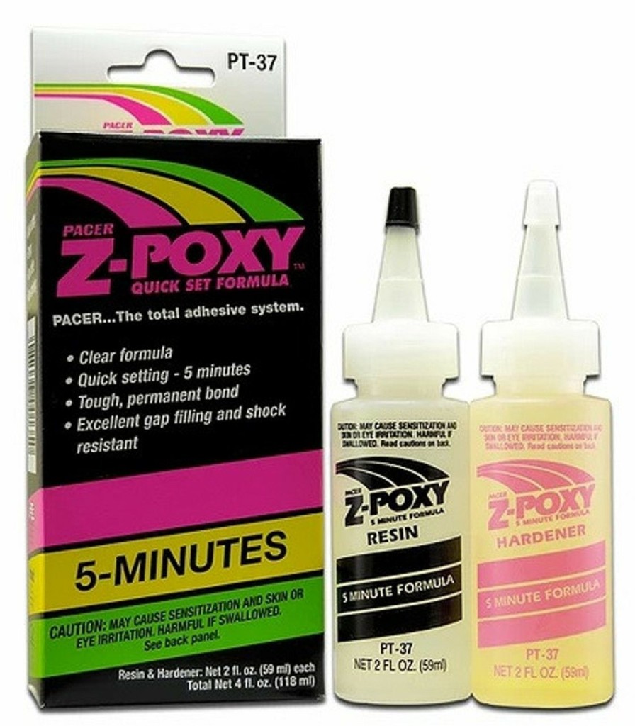 Glue * | Zap Z-Poxy 5 Minute Epoxy Resin Adhesive 4Oz/118Ml