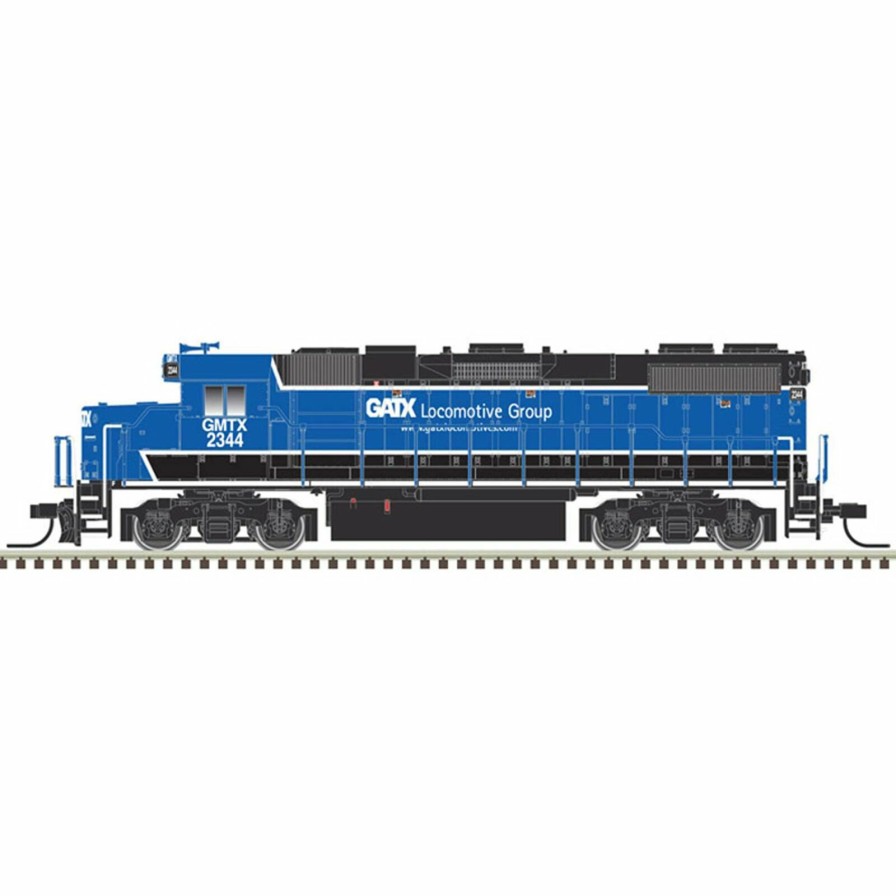 Locomotives * | Atlas Model Railroad N Gp38-2 Phase Ii Gmtx #2346, Blue/White/Silver