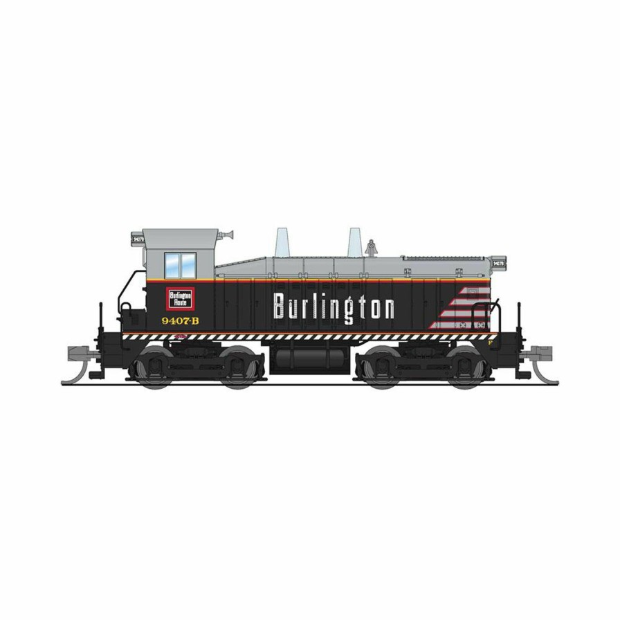 Locomotives * | Broadway Limited Imports N Emd Nw2 Locomotive, Cbq 9412-B, Burlington Billboard, Paragon4