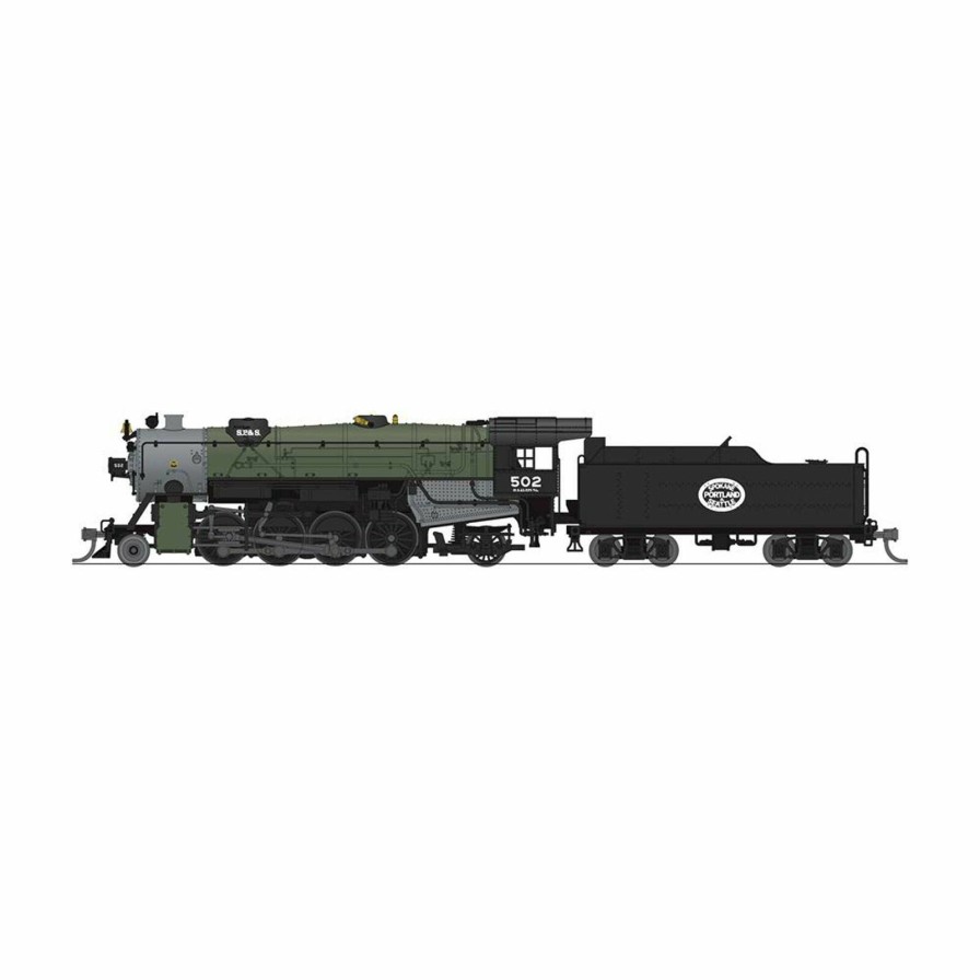 Locomotives * | Broadway Limited Imports N Usra Heavy Mikado 2-8-0 Steam Locomotive, Sps 509, Glacier Green Paragon4