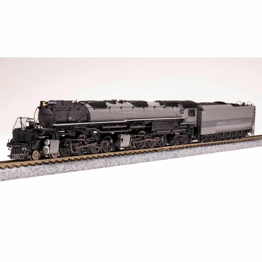 Locomotives * | Broadway Limited Imports N Big Boy Gray With Aluminum Wilson Aftercooler Paragon 4 Up 4023