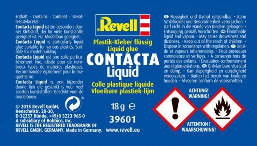 Glue * | Revell Contacta Liquid Cement Modelling Glue 18G