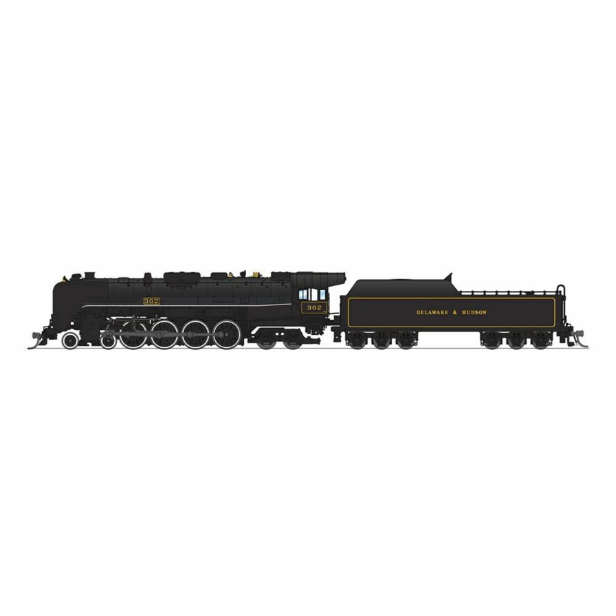 Locomotives * | Broadway Limited Imports N 4-8-4 T1 Locomotive, Centennial, Paragon 4, Deflectors D&H 302