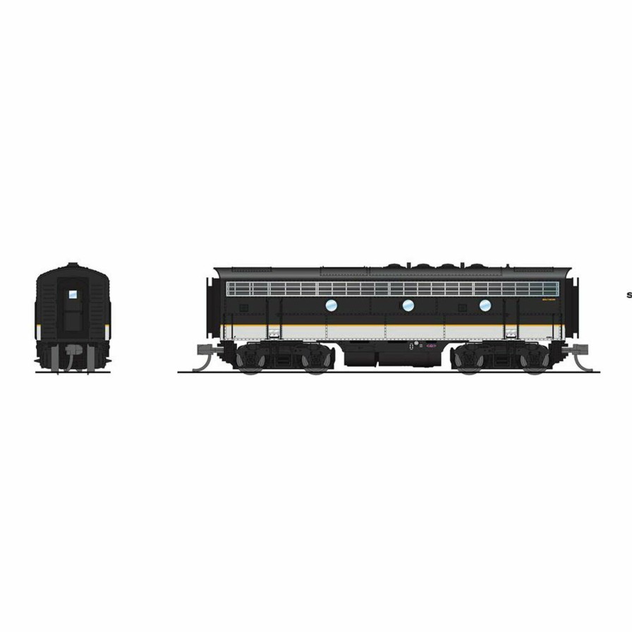 Locomotives * | Broadway Limited Imports N Emd F3B Locomotive, Tuxedo Scheme, Paragon4, Sou #4365