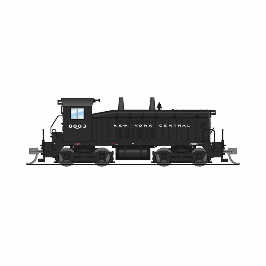 Locomotives * | Broadway Limited Imports N Emd Nw2 Locomotive, Nyc 8809, Black With White, Paragon4