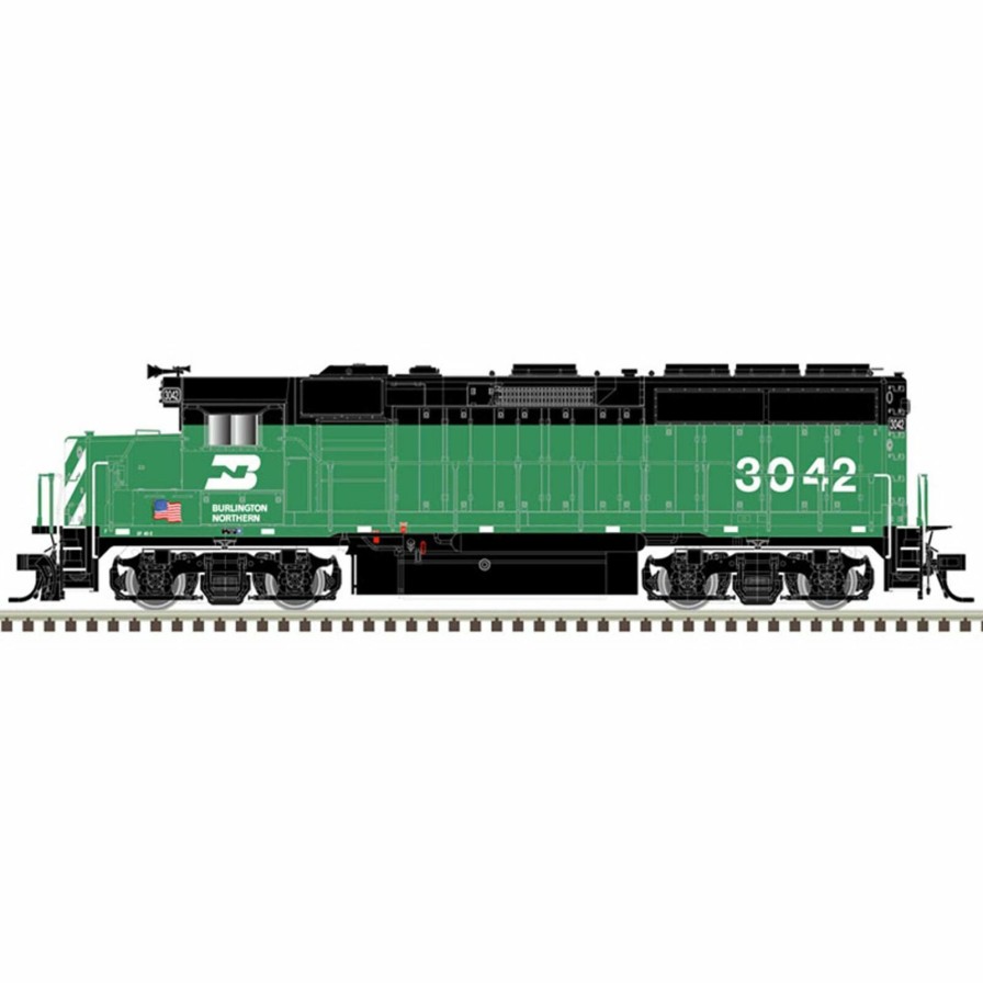 Locomotives * | Atlas Model Railroad N Gp40-2 With Dcc & Sound Bn #3057