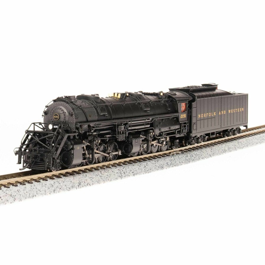 Locomotives * | Broadway Limited Imports N 2-8-8-2 Y6B Locomotive, 22I With Tender, Paragon 4, N&W #2195