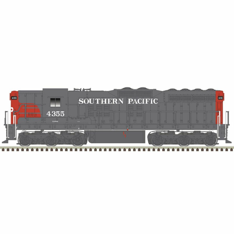 Locomotives * | Atlas Model Railroad Classic N Sd-9 Silver Loco Southern Pacific 4355