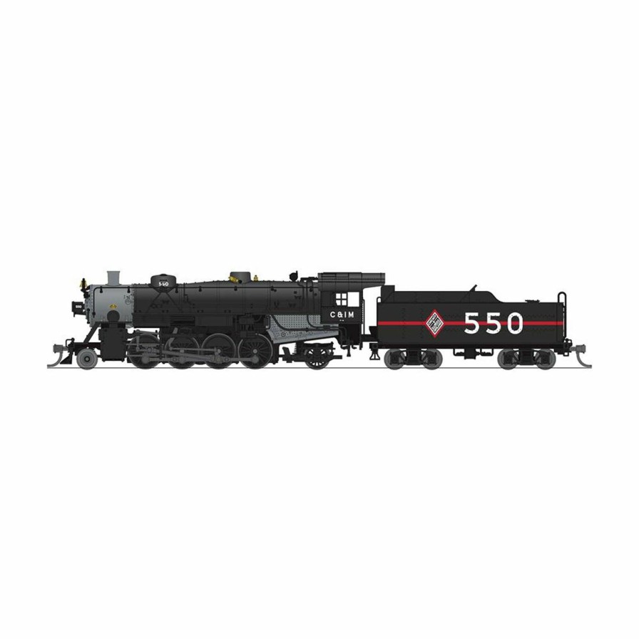 Locomotives * | Broadway Limited Imports N Usra Light Mikado 2-8-0 Steam Locomotive, Cim #550, Paragon4