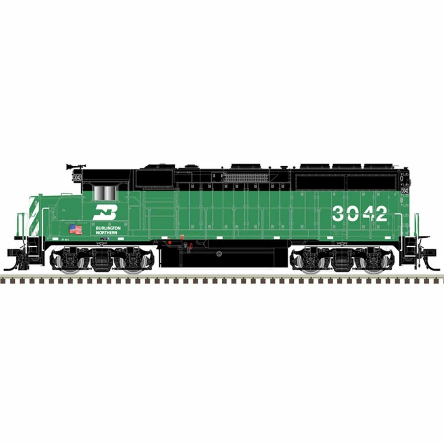 Locomotives * | Atlas Model Railroad N Gp40-2 With Dcc & Sound Bn #3042