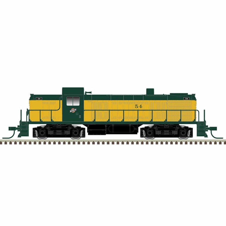 Locomotives * | Atlas Model Railroad Chicago & Northwestern 52 (Green/Yellow)