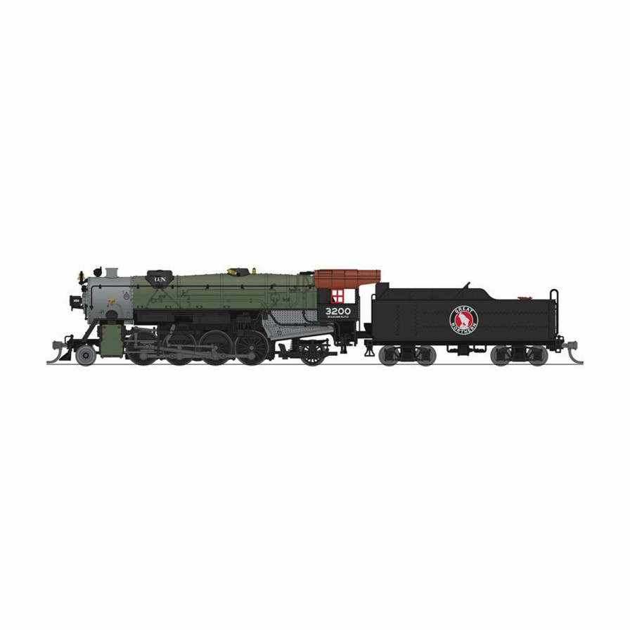 Locomotives * | Broadway Limited Imports N Usra Heavy Mikado 2-8-0 Steam Locomotive, Gn 3200, Paragon4