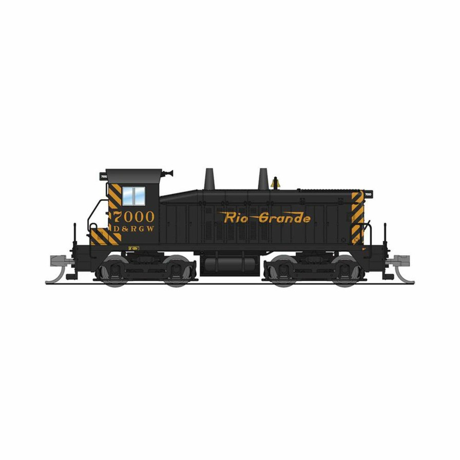 Locomotives * | Broadway Limited Imports N Emd Nw2 Locomotive, Drgw 7000, Black & Gold, Paragon4