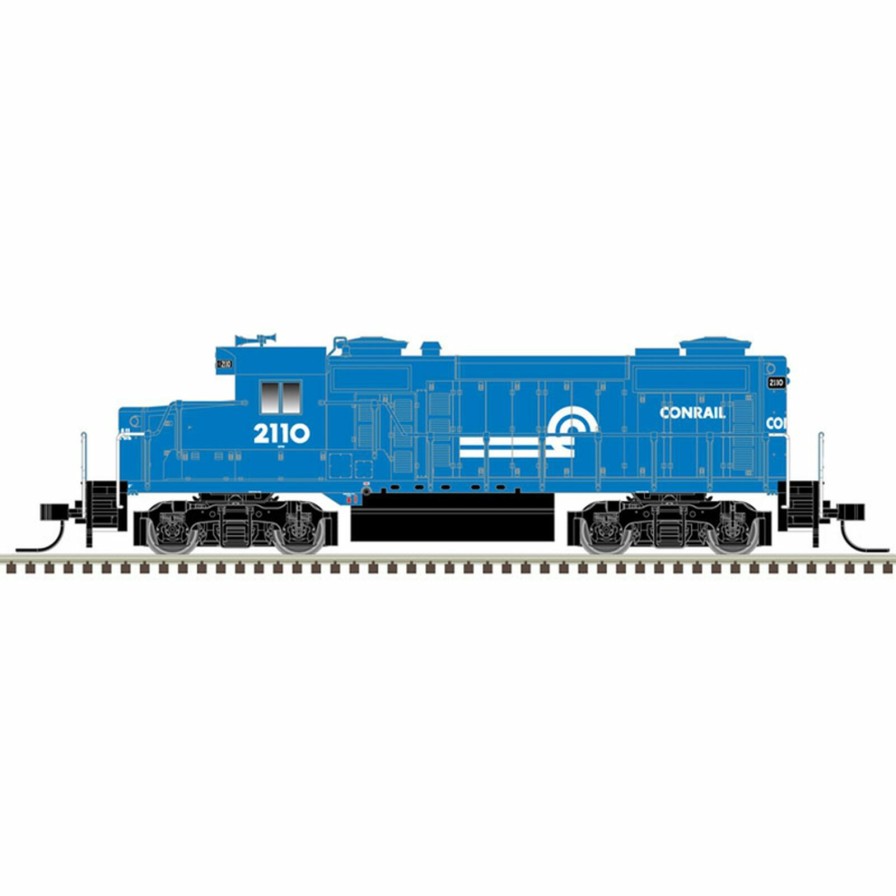 Locomotives * | Atlas Model Railroad N Gp-20 With Dcc & Sound Cr Blue/White #2102