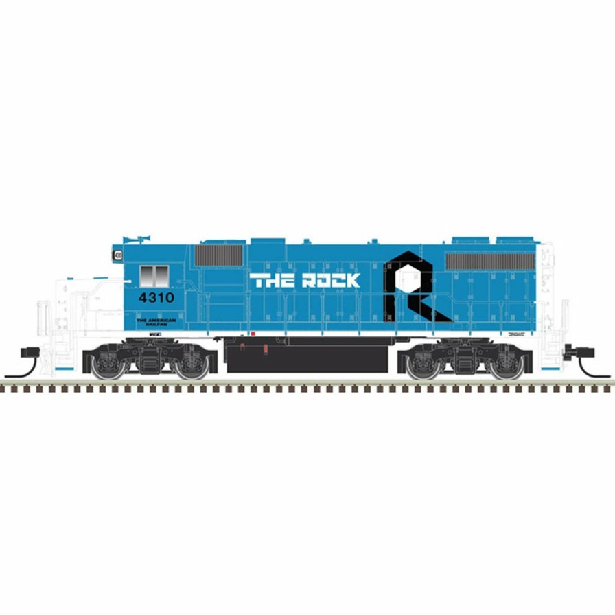 Locomotives * | Atlas Model Railroad N Gp38-2 Phase Ii Rock Island American Rail, Gold