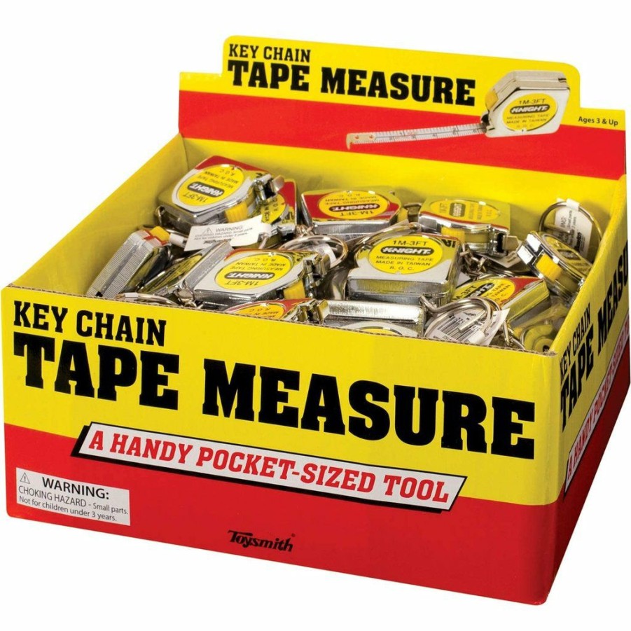 Tools & Accessories * | Toysmith Keychain Tape Measure