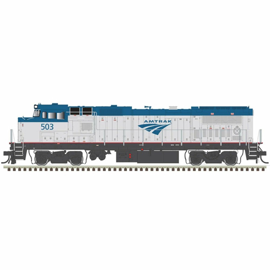 Locomotives * | Atlas Model Railroad N Dash 8-40 B/Bw Loco Amtrak Phase V 509