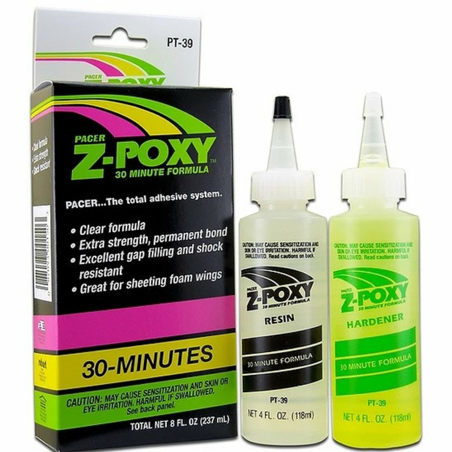 Glue * | Zap Z-Poxy 30 Minute Epoxy Resin Adhesive 8Oz/237Ml