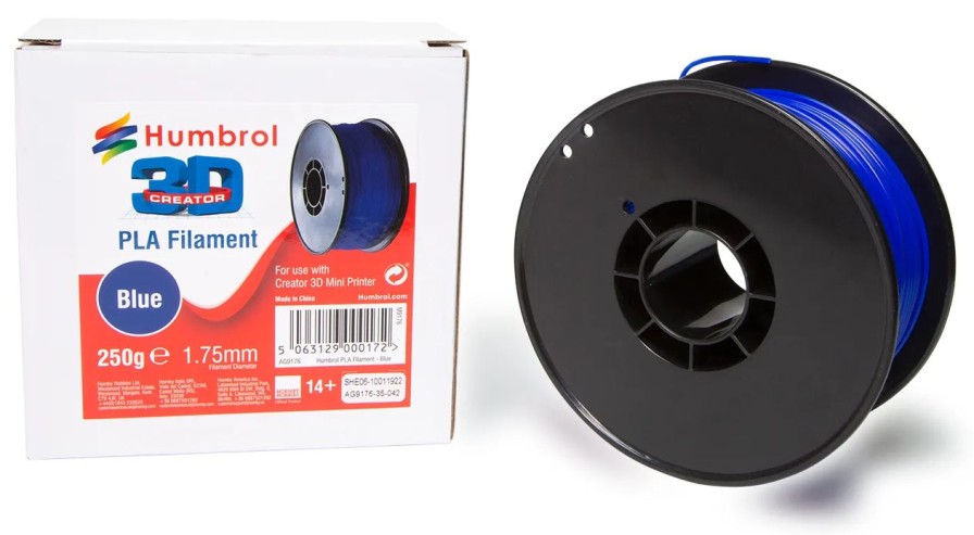 3D Printing * | Humbrol Pla Filament 1.75Mm 250G Blue