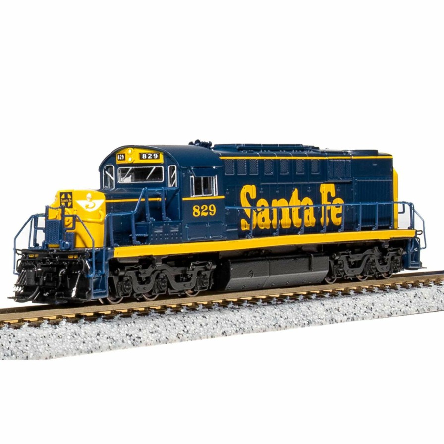 Locomotives * | Broadway Limited Imports N Alco Rsd-15 Locomotive, Blue/Yellow, Paragon4, Atsf #830