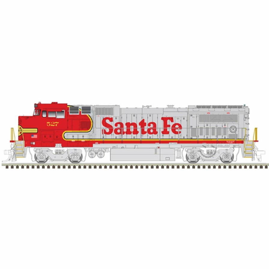 Locomotives * | Atlas Model Railroad N Dash 8-40 B/Bw Loco Santa Fe 505