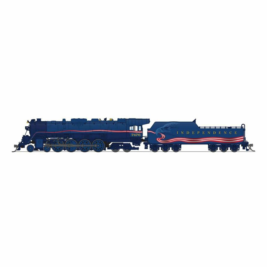 Locomotives * | Broadway Limited Imports N 4-8-4 T1 Locomotive, Independence Day And Sounds, Paragon 4