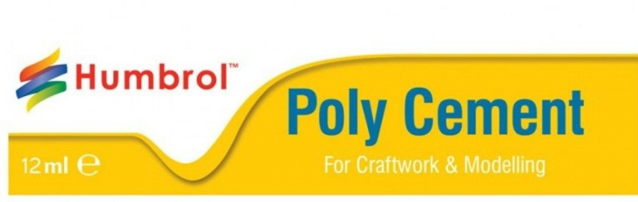 Glue * | Humbrol Poly Cement Modelling Glue 12Ml Tube