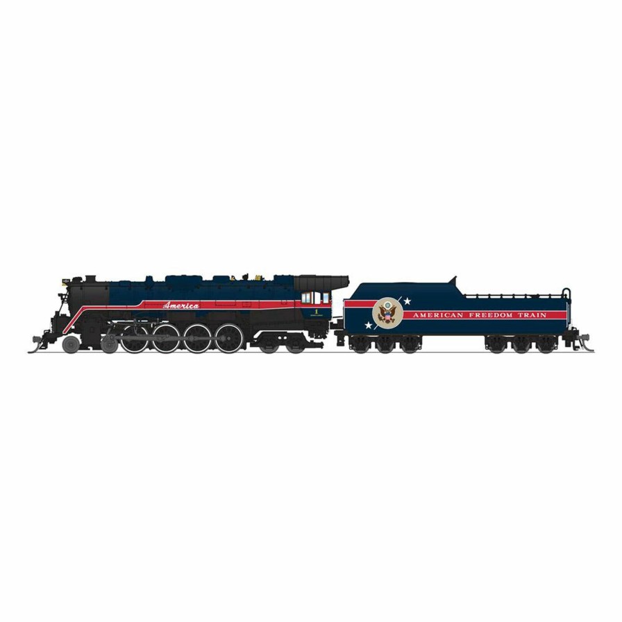 Locomotives * | Broadway Limited Imports N 4-8-4 T1 Locomotive, 76 American Freedom, Paragon 4, Reading #1