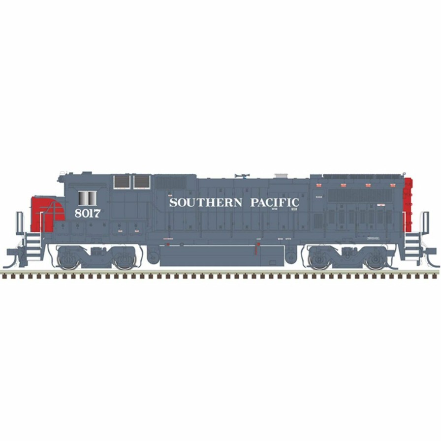 Locomotives * | Atlas Model Railroad N Dash 8-40 B/Bw Loco Southern Pacific 8001